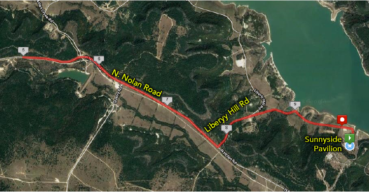 FH Army 10-Miler Shadow Run Course